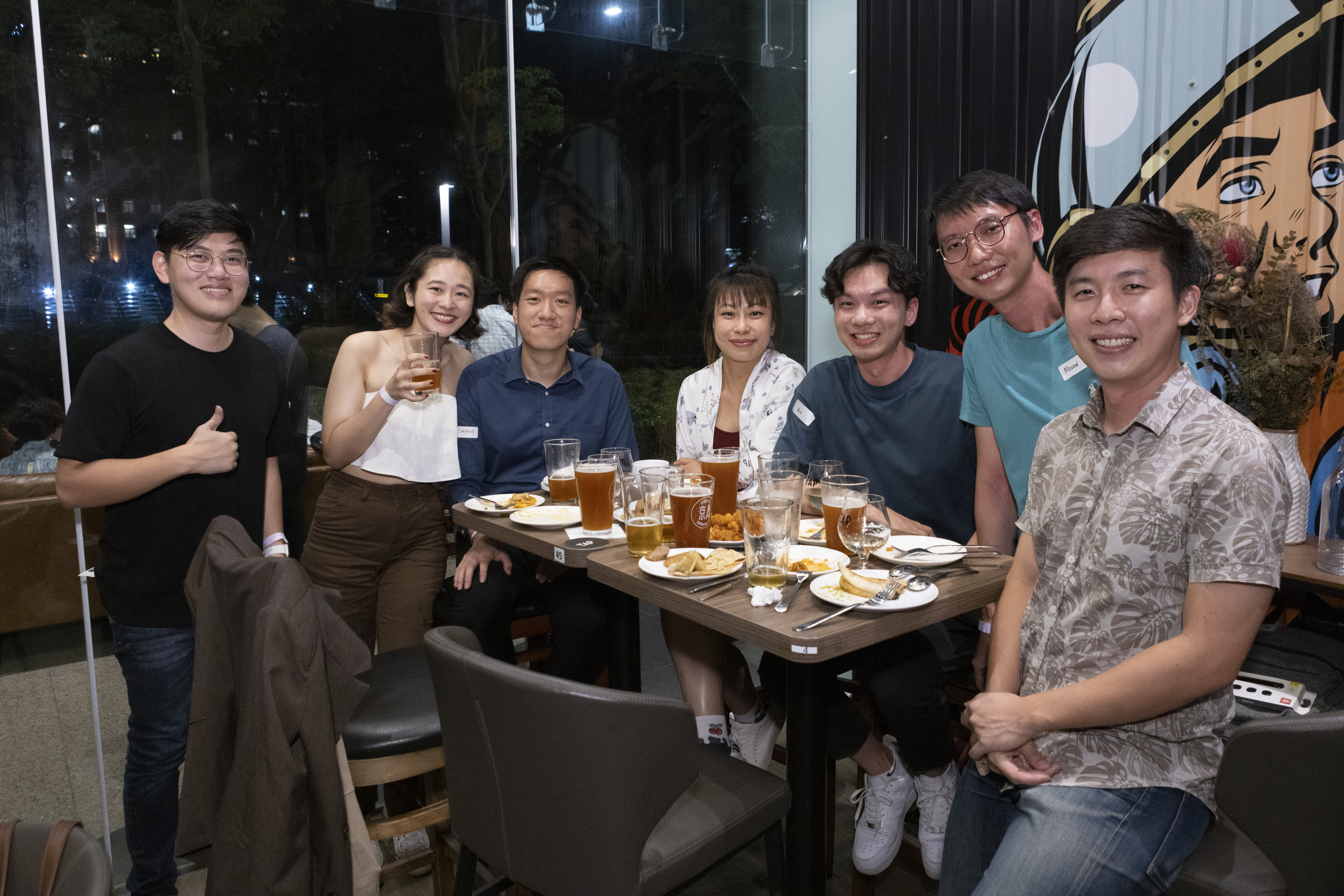 Our SITizens enjoying the night filled with fun and amazing company.