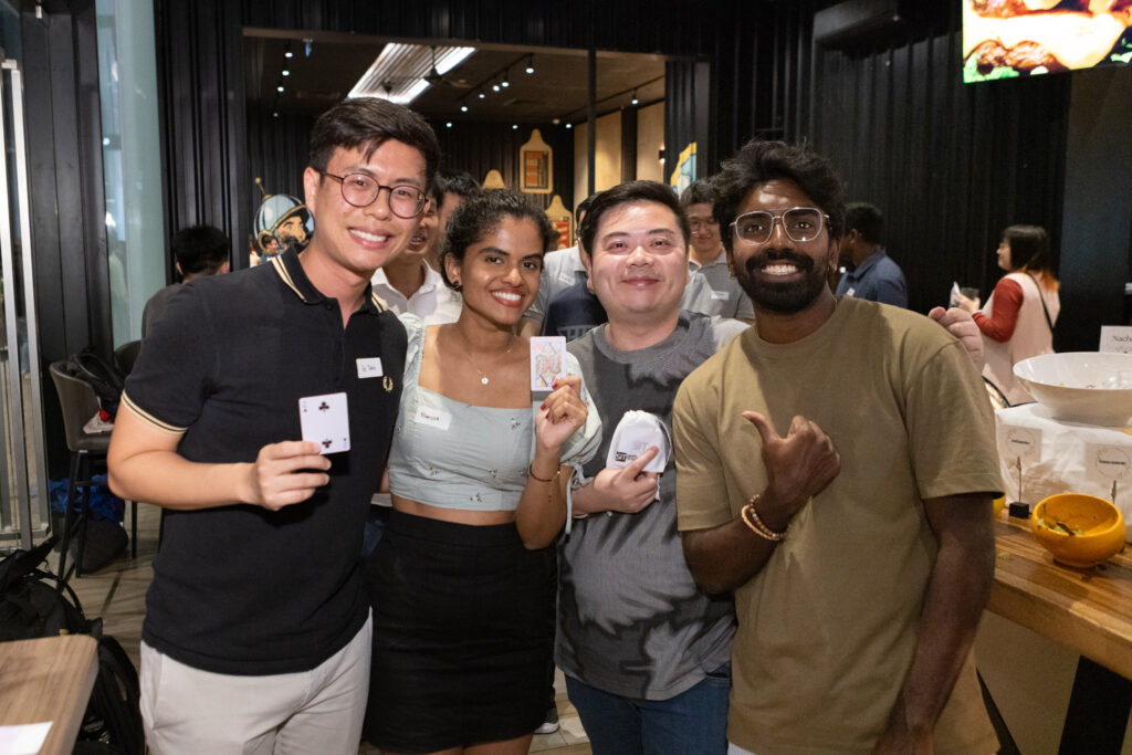 Our SITizens enjoying the night filled with fun and amazing company.