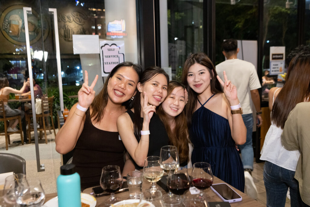 Our SITizens enjoying the night filled with fun and amazing company.